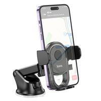 HOCO H5 360 Rotation Suction Cup Universal Phone Holder GPS Vehicle Mounts for iPhone 14 Pro Max 13 12 for Samsung for X