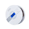 Home Smoke Detector Carbon Monoxide Detection Alarm Real-time Monitoring LED Display Sound Light Alarming Troubleshootin