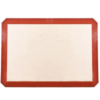Honana 40x30cm Silicone Baking Mat Fiber Glass Non-stick Baking Cake Cookie Bread Pad