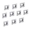 HONGDUI 10PCS Carbide Insert Cutter for Edge Corner Plane