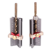 HONGDUI 3 In 1 Multifunction Measuring Gauge Drill Depth Gauge Drill Stop Measure and Drill Point Angle Gauge Grinding G