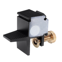 HONGDUI Aluminum Alloy 1:4 1:6 1:7 1:8 90° Dovetail Saw Guide Magnetic Joinery Cutting Guide Angle Saw Guide Woodworking