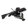 HONGDUI HD-MG21-BS Mitre Gauge Fence Fit For Bosch Festool Dewalt Small Table Saw 50 Degree Angle Fence Use for Small Ta