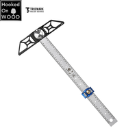 HONGDUI Hooked On Wood HD38 TrueMark Ruler HD38V Adjustable TrueMark Ruler Hadfield Steel Woodworking Scriber