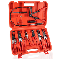 Hose Clamp Pliers Wire Long Reach Hose Clamp Pliers Set Car Disassembly Tool Vehicle Repair