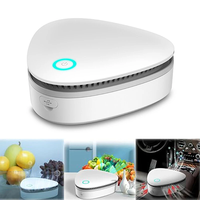 Household Ozone generator USB Charging Smoke Deodorizing Mini Ozone Purifier for Refrigerator, Ardrobe, Shoe,  Toilet and C