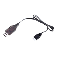 HS 7.4V 2S Li-ion Battery Charger USB Charging Cable for 18301 18302 18311 18312 1/18 RC Car Parts
