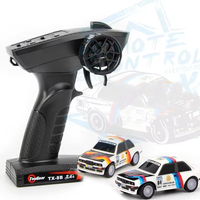 HSP YDT64E RTR 1/64 2.4G RWD Drift Sports RC Car Full Proportional LED Light Desktp Pocket Mini Racing Remote ControlC
