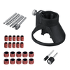 HSS Router Drill Bit Electric Grinder Locator Drill Holder Dremel Rotary Burrs Tool Wood Stone Metal Root Carving Millin