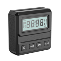 HT-300C Digital Level Inclinometer Protractor 4*90° Range Magnetic Attachment ABS Plastic High Accuracy ±0.1° CE FCC RoH