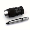 HT2942 MT2-B16 Arbor Self-Tightening Keyless Lathe Drill Chuck 1-13mm Capacity 45 Steel for Drill and Milling Machines