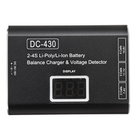 HTIRC DC-430 2-4S 3000mAh Lipo Battery Balance Charger Discharger with Display