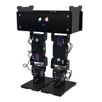 HU-068 Robot 6 Degrees of Freedom Acrylic Metal Structure 16-Channel Servo Control Board High Torque Lithium Battery TTL