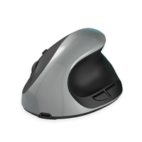 HXSJ 2.4GHz Wireless Mouse Rechargeable Ergonomic 800-2400DPI Adjustable Silent Click Built-in 600mAh Battery Micro to U