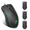 HXSJ A867 USB Wired Gaming Mouse RGB 1000/1600/3200/6400DPI Adjustable Macro Programming Gamer Mice for Desktop Computer