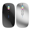 HXSJ M103 Tri-mode Wireless bluetooth Mute Mouse Power Display Ergonomics Type-C Rechargeable Mice