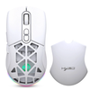 HXSJ T26 Dual Mode Gaming Mouse Hollow Shell 4800DPI RGB 2.4G Wireless & bluetooth 5.1 E-sports Gamer Mice