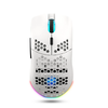HXSJ T66 Tri-mode Gaming Mouse 3600DPI 650mAh Massive Battery RGB Light Mice with 6 Macro Programming Buttons 2.4G/BT5.3