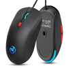 HXSJ X200 RGB Wired Gaming Mouse 4800DPI Ergonomics 6 Buttons E-sports Gamer Mice for PC Desktop Computer