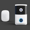 i5 WiFi Video Doorbell 480P Camera 65° View Two-Way Audio Night Vision Motion Alerts Easy Installation Long Battery Life