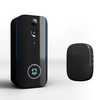 i9 WiFi Visual Doorbell 1MP Camera 120 Degree View Two-Way Talk Motion Detection Night Vision APP Control Long Battery L