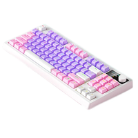 IBLANCOD YK830 87 Keys Tri-mode Mechanical Gaming Keyboard Hot Swappable RGB OEM Profile 2.4G/BT/Wired 80% Layout Gaming