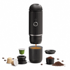iCafilas Portable Italian Capsule Coffee Machine Capsule Powder Dual-Purpose Handheld Cordless Heating Outdoor Coffee Ma