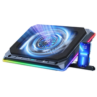 ICE COOREL A81 RGB Laptop Cooling Stand High Speed Gaming Dissipation Dock Quiet Running Stand with Fan