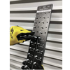 Identibolt Bolt and Nut Identifier Gauge 4x20 Inches Anodized Grey Aluminum Fastener Measurement Tool with Laser Etched