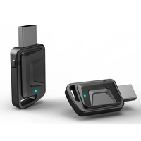 iMars Wired To Wireless Carplay Converter 4.2 Bluetooth Wireless CarPlay Adapter 2.4GHz+5.8GHz Dual-Band Low Latency Plu