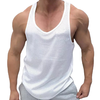 INCERUN Mens Tank Top Quick-drying Fabric Tanks Simple Solid Color Round Neck Men Vests Summer Daily Sleeveless Undershi