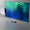 [Include 100" Screen] CASIRIS A6 4K Triple UST Projector with 100" Black Grid Screen Ultra Short Throw 2200 ANSI Lumens