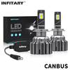 Infitary LED Car Truck Headlights Bulbs 130W 5600LM 12V 24V H7 H4 On Auto Lamps Super Bright Light