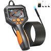 Inspection Camera With Light,  Digital Industrial Borescope,  Video Endoscope,  Scope Camera,  2.8" IPS Screen,  Waterproof F