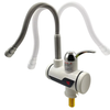 Instant Electric Water Heater Faucet 3000W 110-220V Stainless Steel Digital Display IPX4 Waterproof Instant Heating for