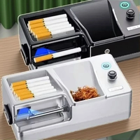 Intelligent 6.5/8mm Infrared Sensor LED Display Automatic Cigar Cigare Rolling Machine for Home Use Small Portable Maker