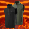 Intelligent Heated Vest USB Electric Smart Heated Jacket Man 9 Areas Zone Men