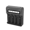 Intelligent LCD Battery USB Charger 4 Slots For 18650/AA/AAA Rechargeable Lithium Battery Type-C Overcharge Protection A