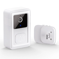 Intelligent Visual Doorbell WiFi Wireless Long Standby HD Night Vision Remote Video Call Voice Change Cloud Storage Smar