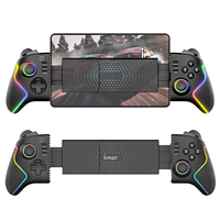 IPEGA PG-9122 Wireless Stretching Gamepad with Hall Effect Joystick and Trigger Six Axis Motion Sensing RGB Lighting Wir