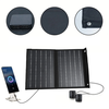 IPRee 10W 5V Portable Solar Panel Folding Bag Waterproof Dual USB Port Charger Mobile Power Bank for Phone Battery Outdo