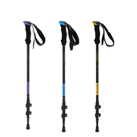IPRee Adjustable Length Alloy Trekking Pole,  High-Strength Hiking Accessory for Women and Men,  Camping,  Walking Sticks