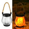 IPRee Camping Light Solar Flame Lights USB Rechargeable IPX4 Waterproof1500mAh Hanging Lantern Outdoor Garden Light