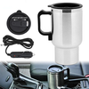 IPRee Car Kettle Electric Kettle Camping 12V 450ml Portable Travel Car Truck Kettle Hot Water Heater Bottle for Tea Coff