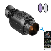 IPRee D15 1080P Monocular Infrared Night Vision Device Day Night Use Photo Video 28X Digital For Hunting, Camping Use