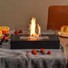 IPRee Desktop Camping Heating Portable Ambient Light Bioethanol Fireplaces & Portable Desktop Firepit For Home Outdoor C