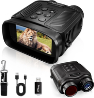 IPRee DT59 4K Night Vision Binoculars 40MP 8X Digital Zoom HD Camera Video 5000mAh Rechargeable 3inch Screen Spotting Sc