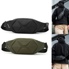 IPRee Fashion Waterproof Ride Waist Packs Solid Color Fanny Pack Unisex Belt Bags Casual Travel Storage Phone Chest Pack