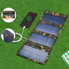 IPRee Foldable Solar Panel Drop-resistant USB Solar Panel Cells for Outdoor Activities Emergency Mobile Phone Power Batt