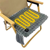 IPRee Heated Car Seat Cushion 3 Level Adjustable Fast Heat Seat Covers Fast Heat Seat Covers Winter Heated Seat Cover El